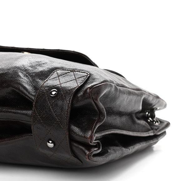 Caviar Pocket In The City Tote Dark Brown - Picture 8 of 9